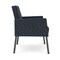 Lesro Mystic Lounge Reception Guest Chair, Charcoal, RS Night Sky Upholstery ML1101 - alternate 2